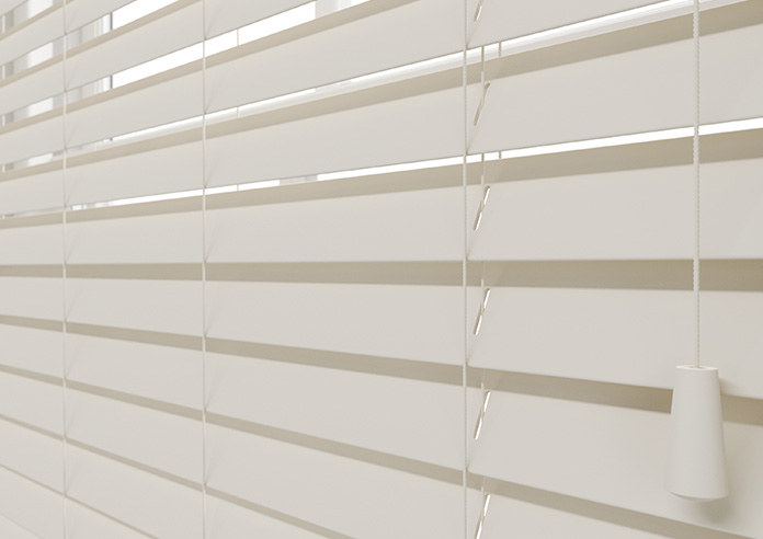 Ecowood, Devon Cream Satin - Motorised Venetian Blind - Image 4